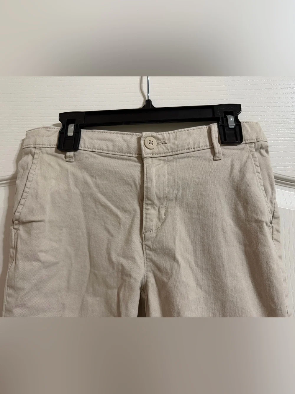 Girls Children’s Place Bermuda Shorts in Cream